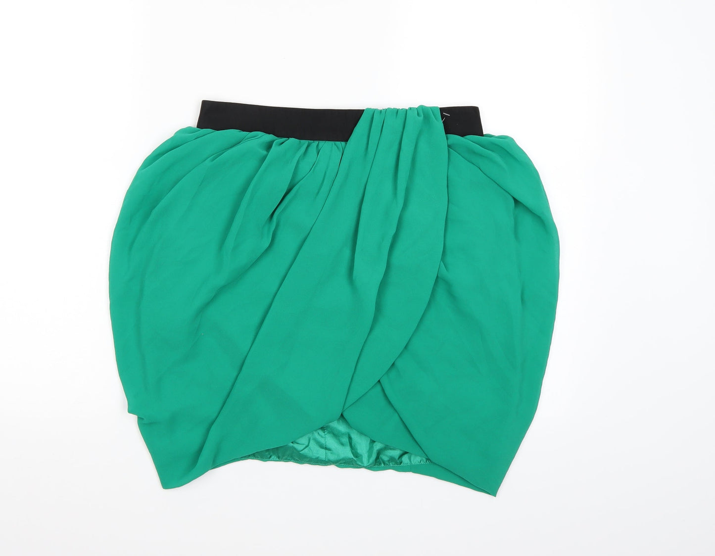 H&M Womens Green   A-Line Skirt Size 10