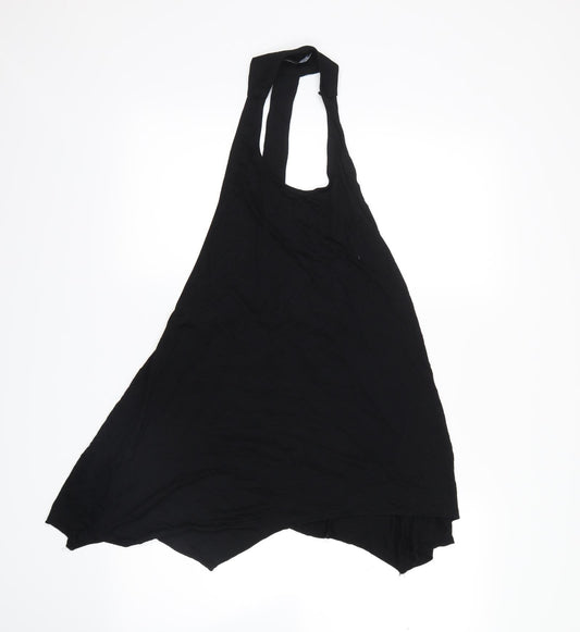 Womens UK Size 12 Atmosphere Black Basic Tank