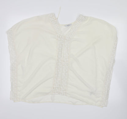 Womens UK Size 10 George White Basic Blouse