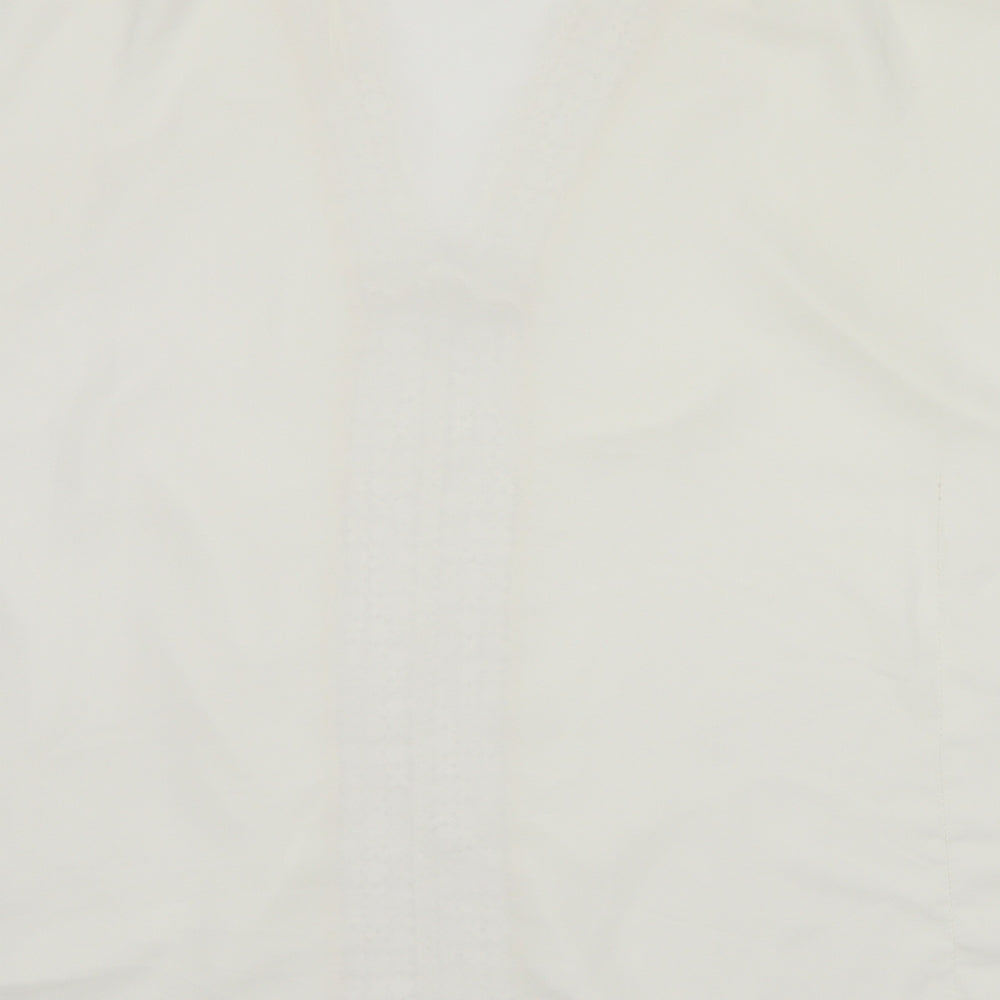 Womens UK Size 10 George White Basic Blouse