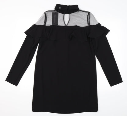 Fashion Union Womens Black   Bodycon  Size 10