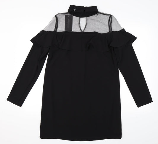 Fashion Union Womens Black   Bodycon  Size 10