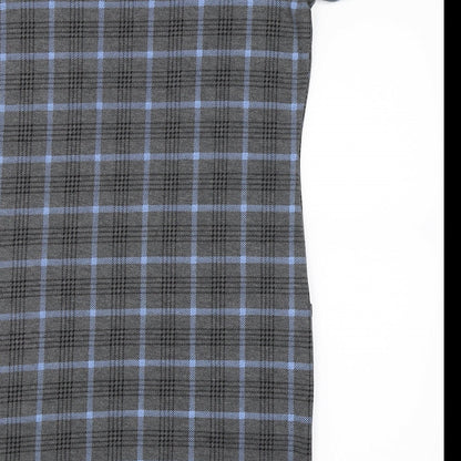Select Womens Grey Check  Bodycon  Size 12
