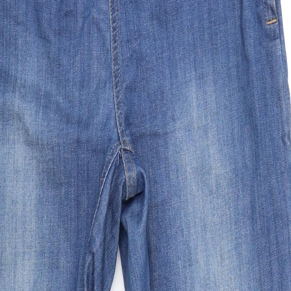 Womens UK Size 14 H&M Regular Fit Straight Blue Jeans