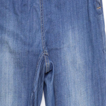 Womens UK Size 14 H&M Regular Fit Straight Blue Jeans