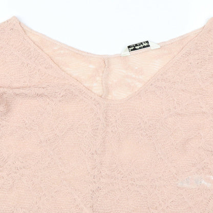 Miss Selfridge Womens Pink   Pullover Jumper Size 4