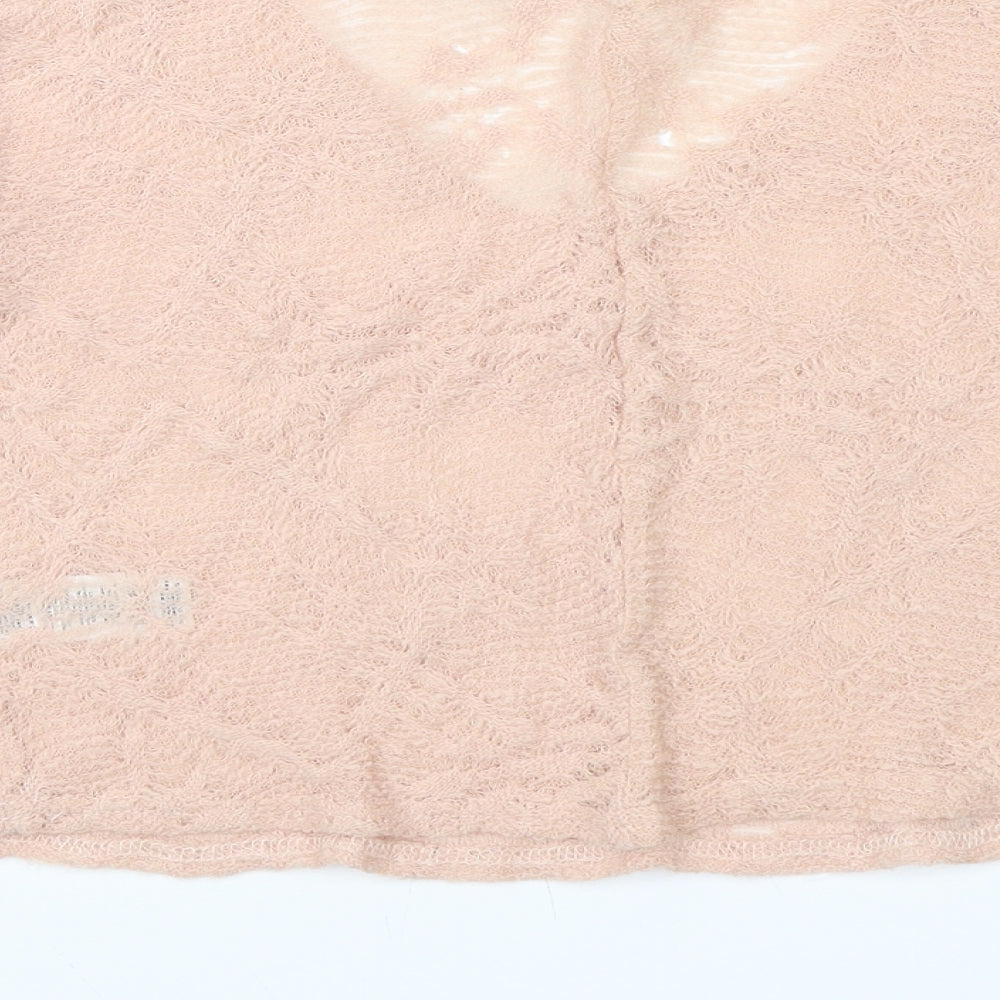 Miss Selfridge Womens Pink   Pullover Jumper Size 4