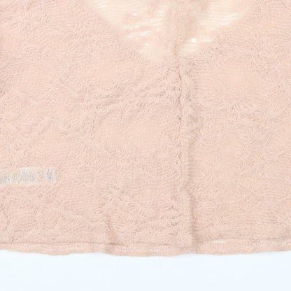 Miss Selfridge Womens Pink   Pullover Jumper Size 4