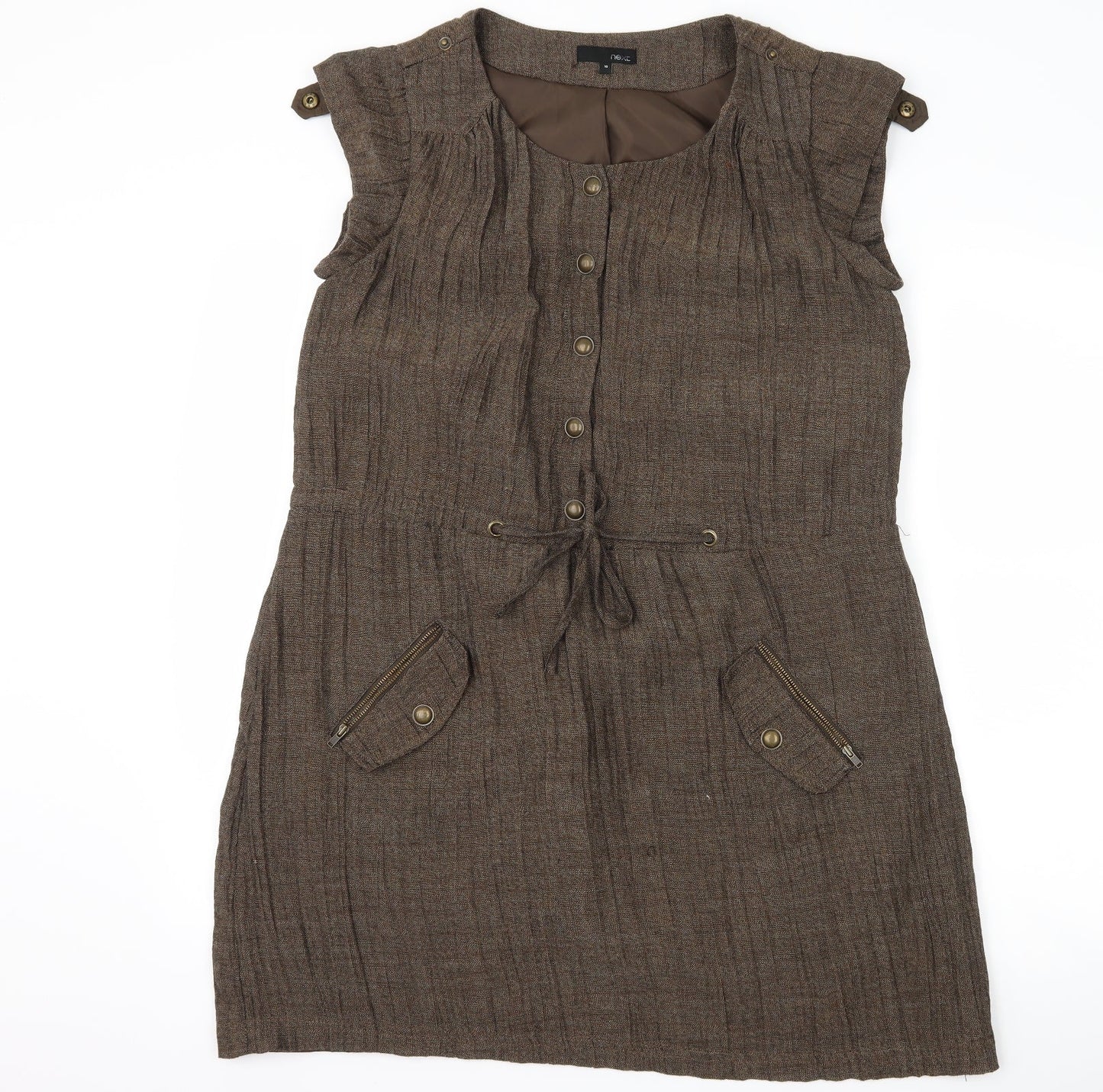 NEXT Womens Brown   Shift  Size 10
