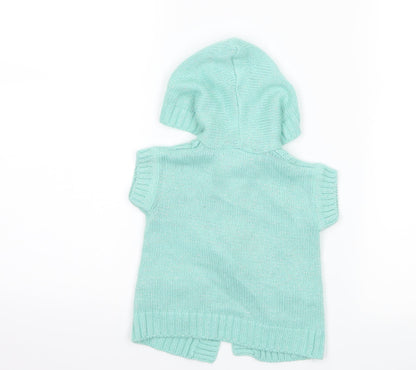 Little Lass Girls Green   Jacket  Size 3-6 Months