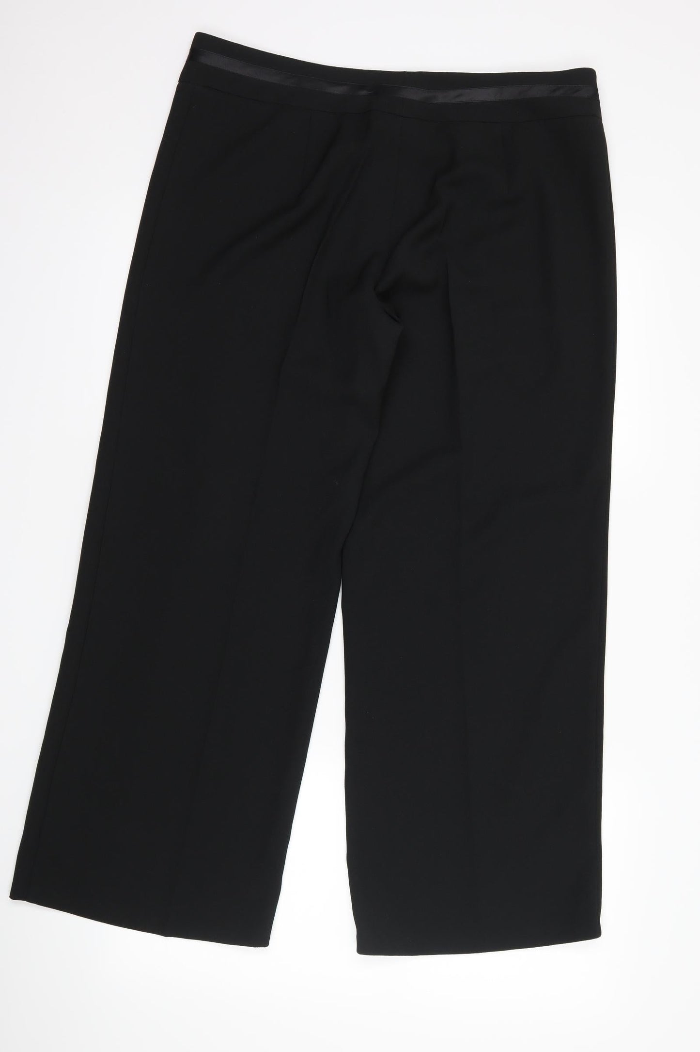 Mosaic Womens Black   Trousers  Size 16 L30 in