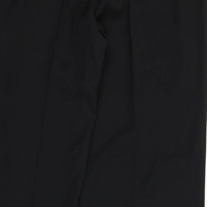Mosaic Womens Black   Trousers  Size 16 L30 in
