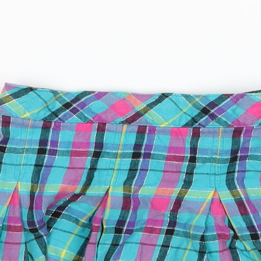 Garanimals Girls Blue Check  A-Line Skirt Size 3 Years