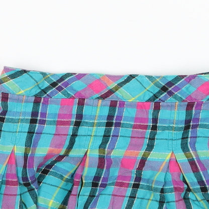 Garanimals Girls Blue Check  A-Line Skirt Size 3 Years