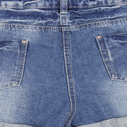 George Womens Blue   Hot Pants Shorts Size 20 - tapestry