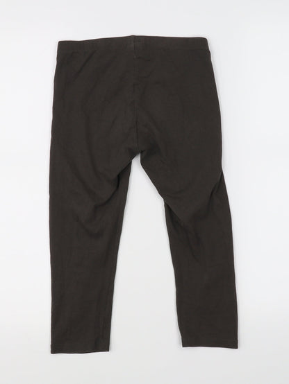H&M Girls Grey   Cropped Trousers Size 11-12 Years