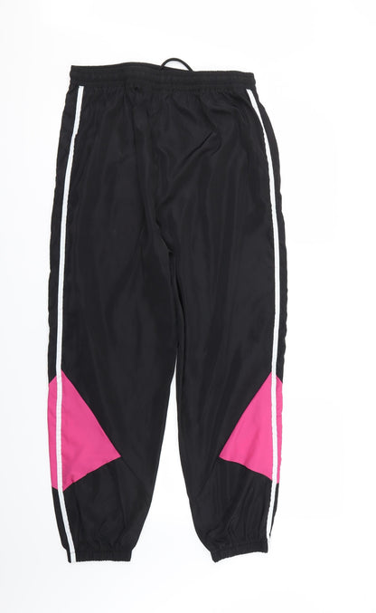 Womens UK Size 14 I SAW IT FIRST Regular Fit Pedal Pusher Black Trousers