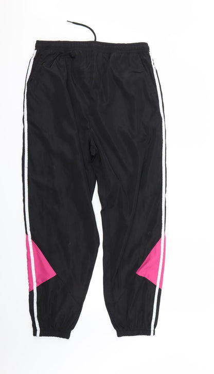 Womens UK Size 14 I SAW IT FIRST Regular Fit Pedal Pusher Black Trousers