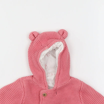 M&S   Orange   Jacket  Size 0-3 Months