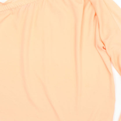 Womens UK Size 16 Warehouse Pink Basic Blouse