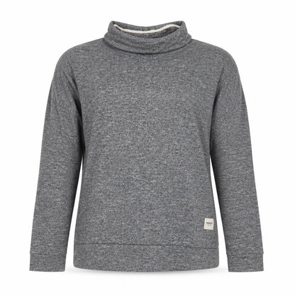 Front view of Wemoto women’s grey basic t-shirt, size M