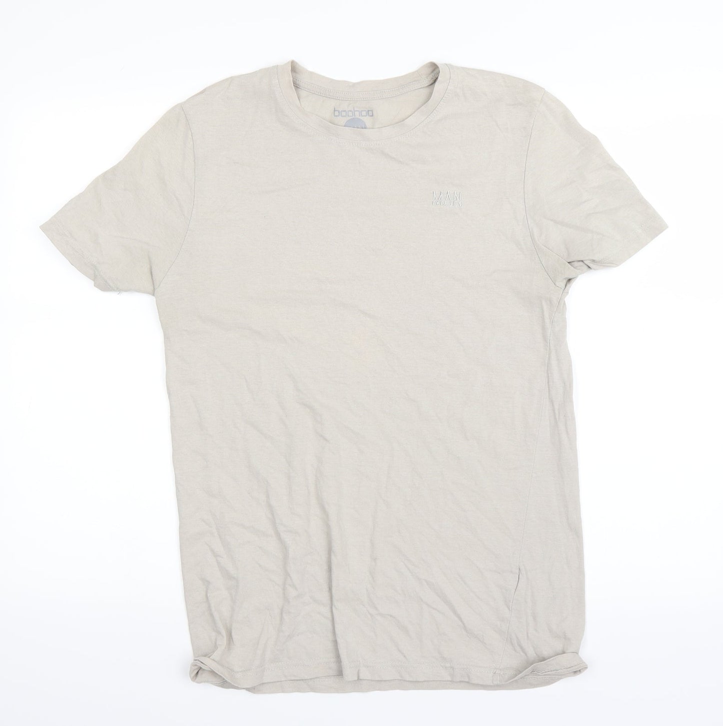 Mens UK Size L Boohoo Grey  T-Shirt