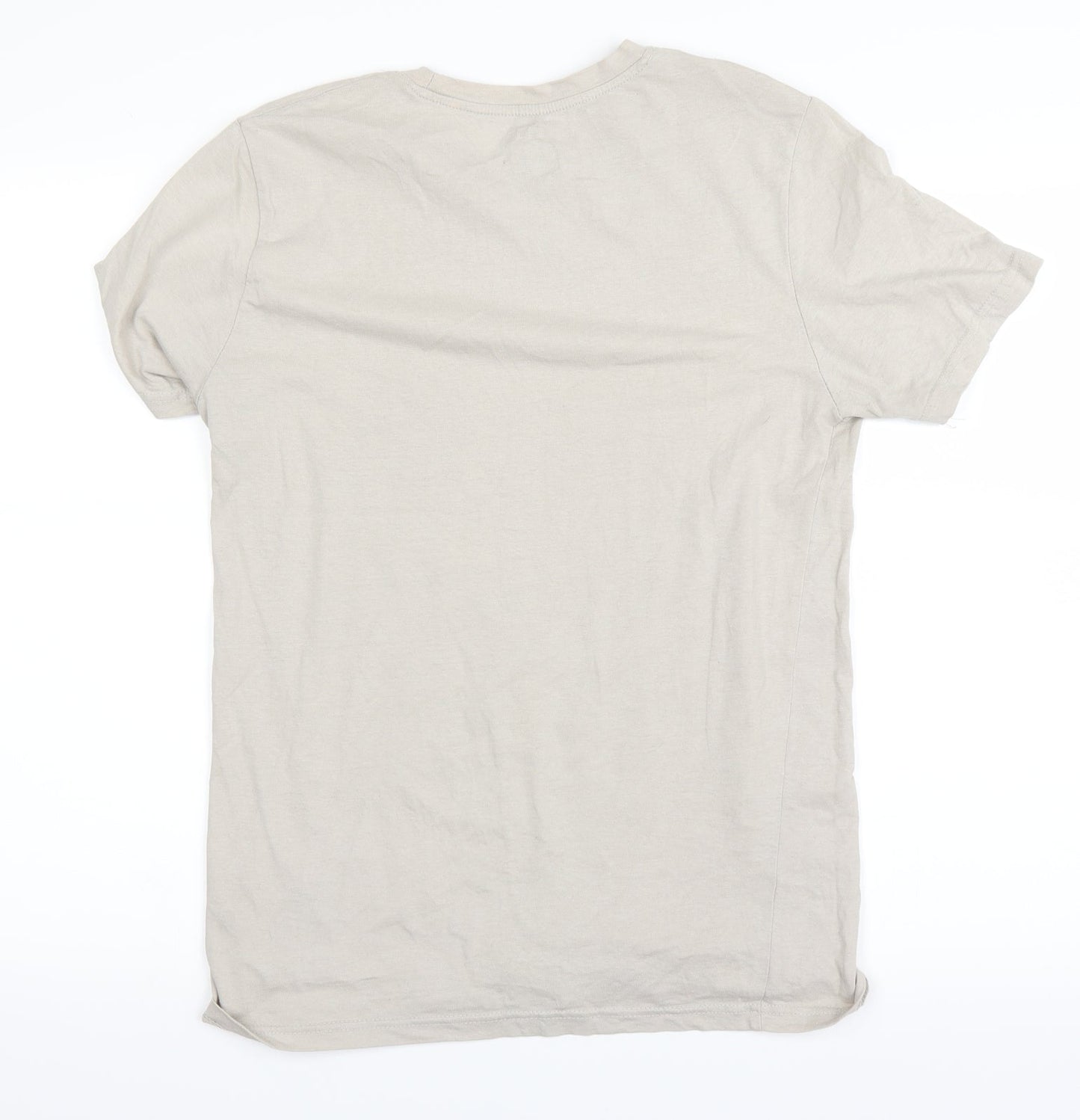 Mens UK Size L Boohoo Grey  T-Shirt