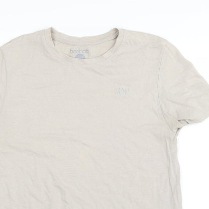 Mens UK Size L Boohoo Grey  T-Shirt