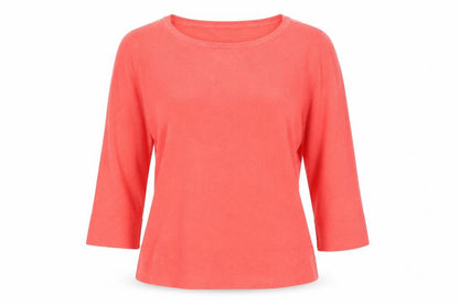 Front view of South women’s pink jumper, size UK 14