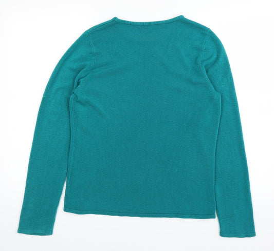 BM Womens Blue   Pullover Jumper Size M