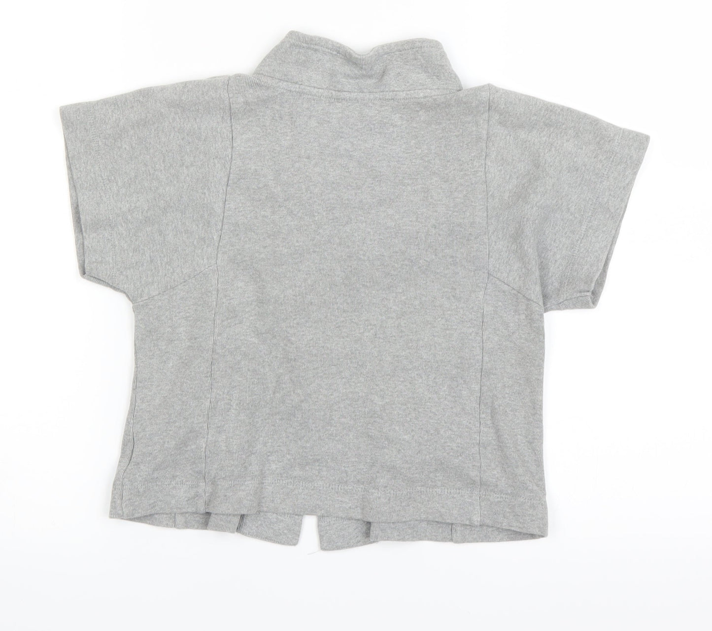 NEXT Girls Grey   Cardigan Jumper Size 6 Years