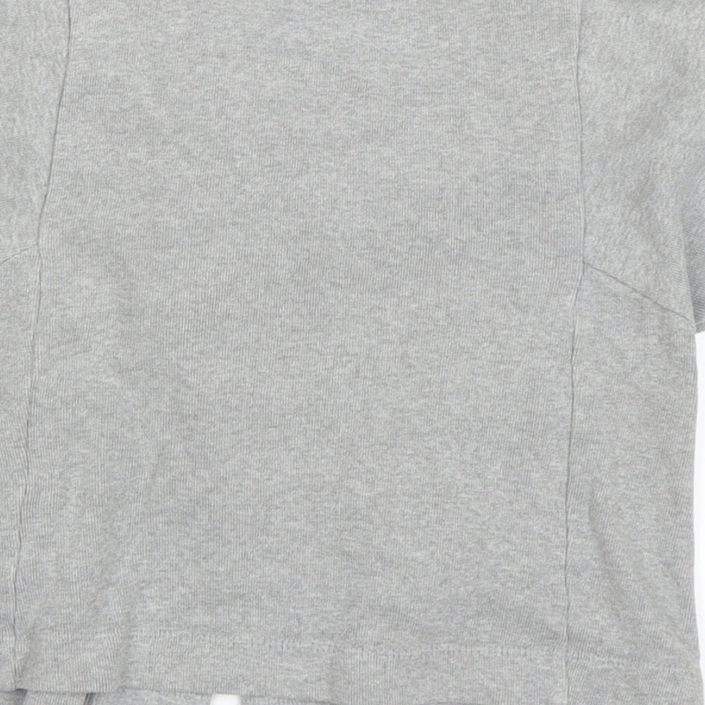 NEXT Girls Grey   Cardigan Jumper Size 6 Years