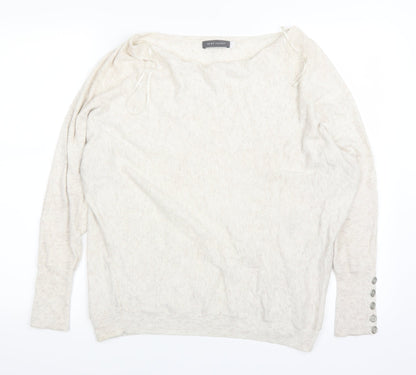 Mini Velvet Womens White   Basic T-Shirt Size 8