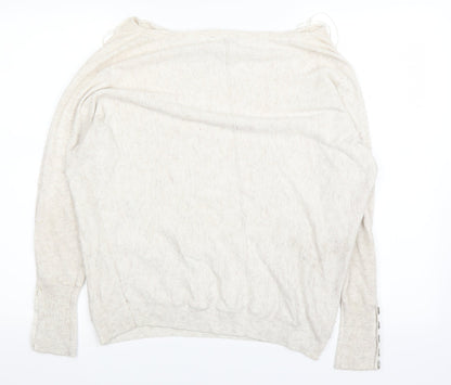 Mini Velvet Womens White   Basic T-Shirt Size 8