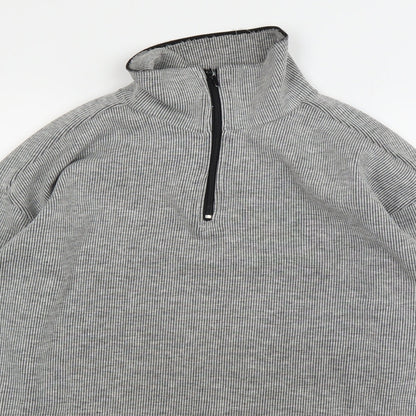 River Island Mens Grey   Pullover Jumper Size M