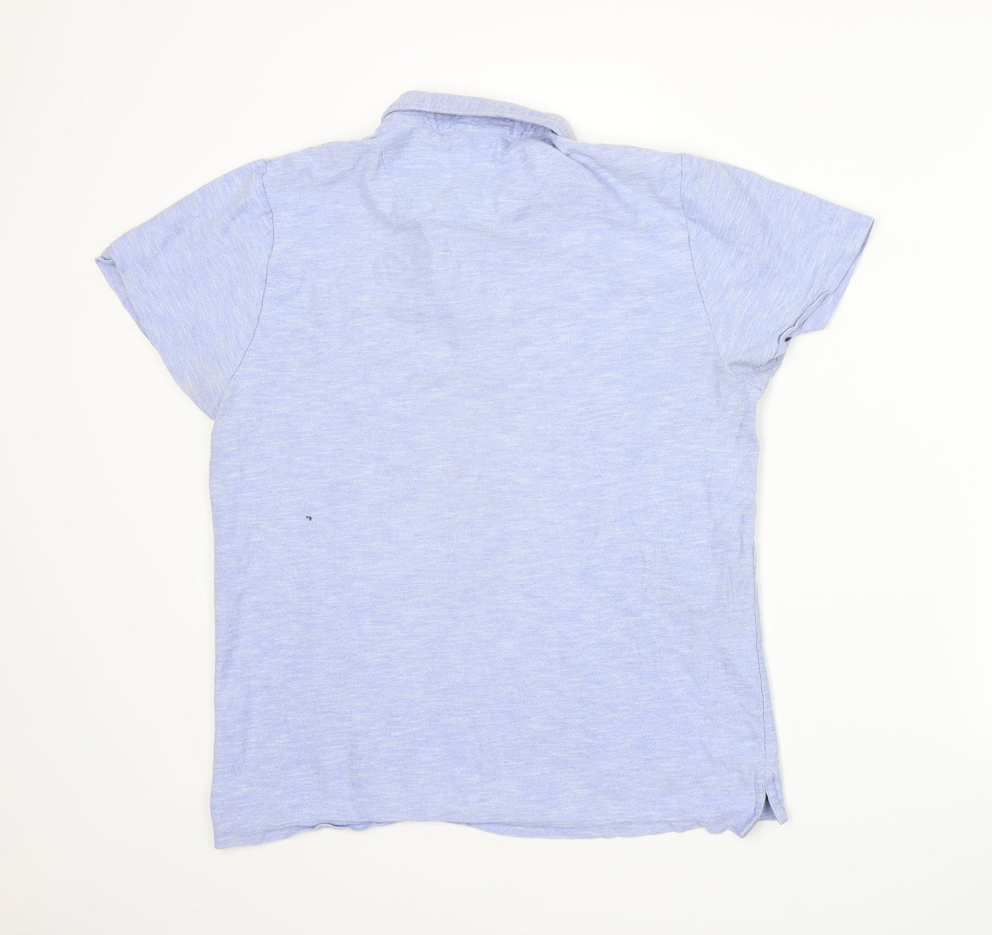 River Island Mens Blue    Polo Size M