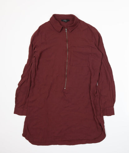 FOREVER 21 Womens Orange   Basic Blouse Size S