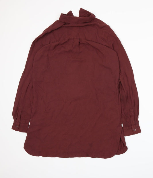 FOREVER 21 Womens Orange   Basic Blouse Size S