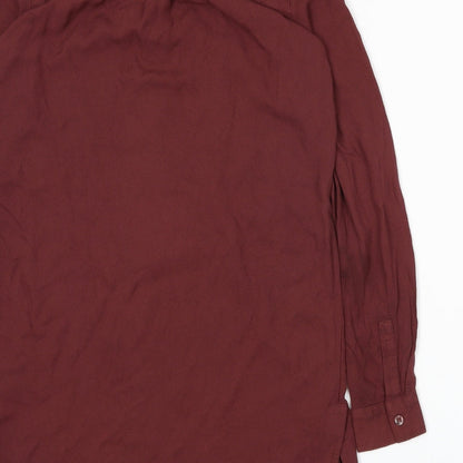 FOREVER 21 Womens Orange   Basic Blouse Size S