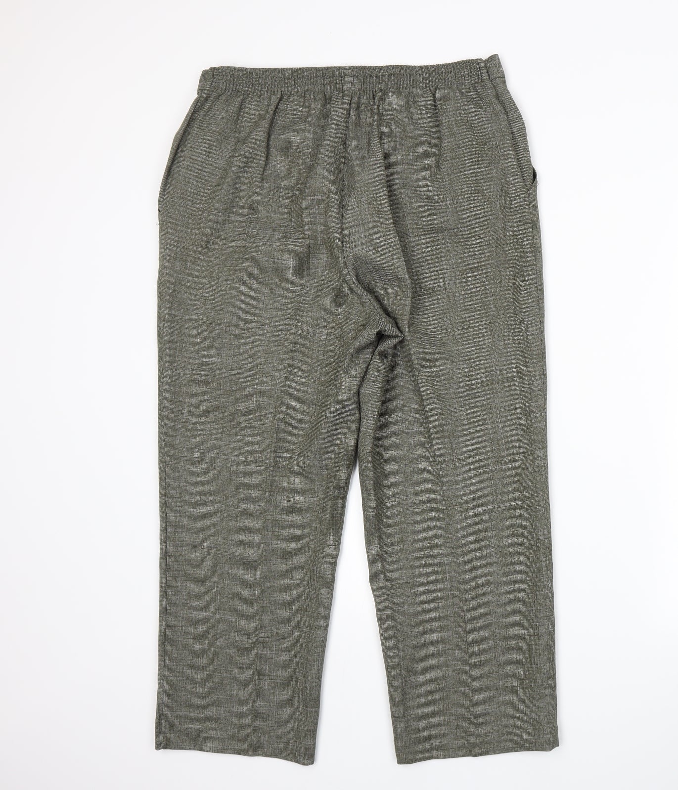 Womens UK Size 14 Marks and Spencer Regular Fit  Grey Trousers