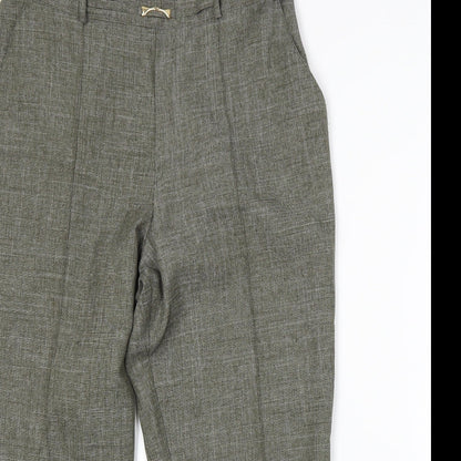 Womens UK Size 14 Marks and Spencer Regular Fit  Grey Trousers