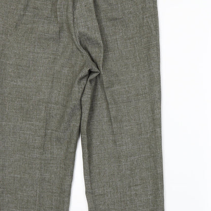 Womens UK Size 14 Marks and Spencer Regular Fit  Grey Trousers