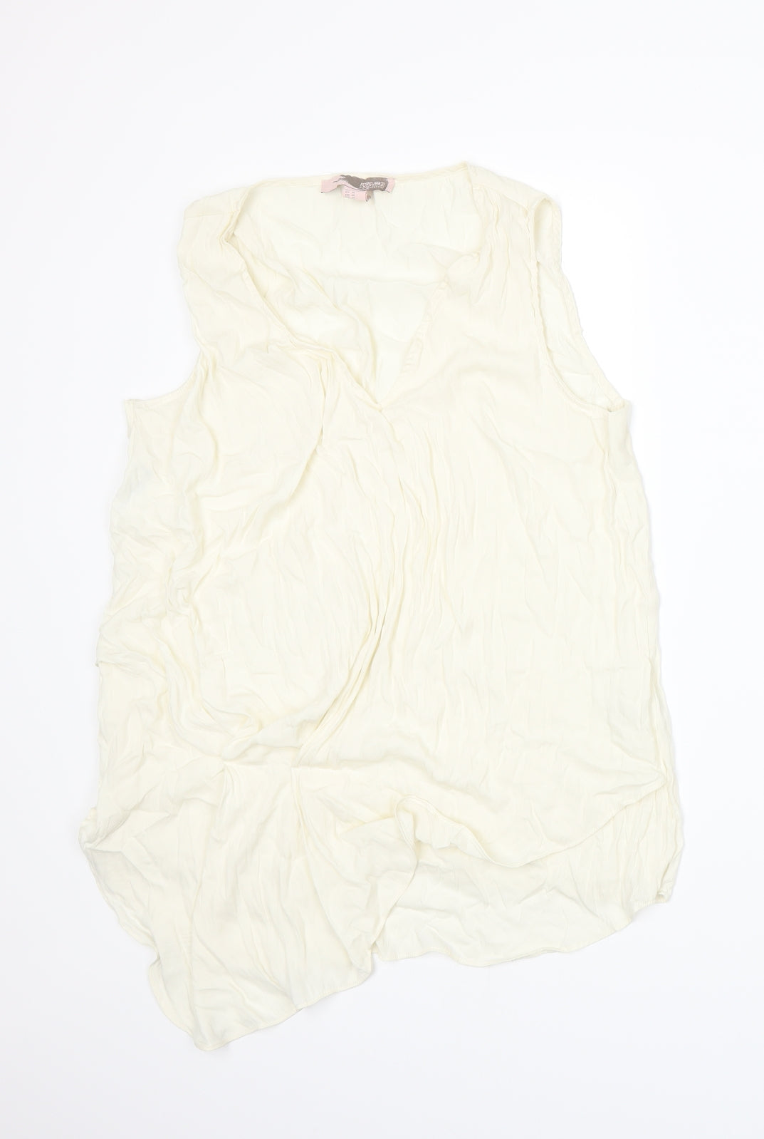 FOREVER 21 Womens Ivory   Basic Tank Size M