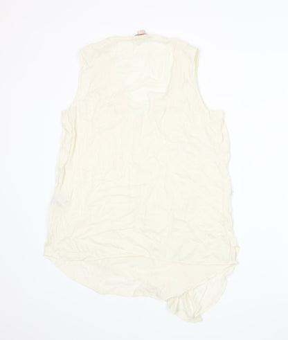 FOREVER 21 Womens Ivory   Basic Tank Size M