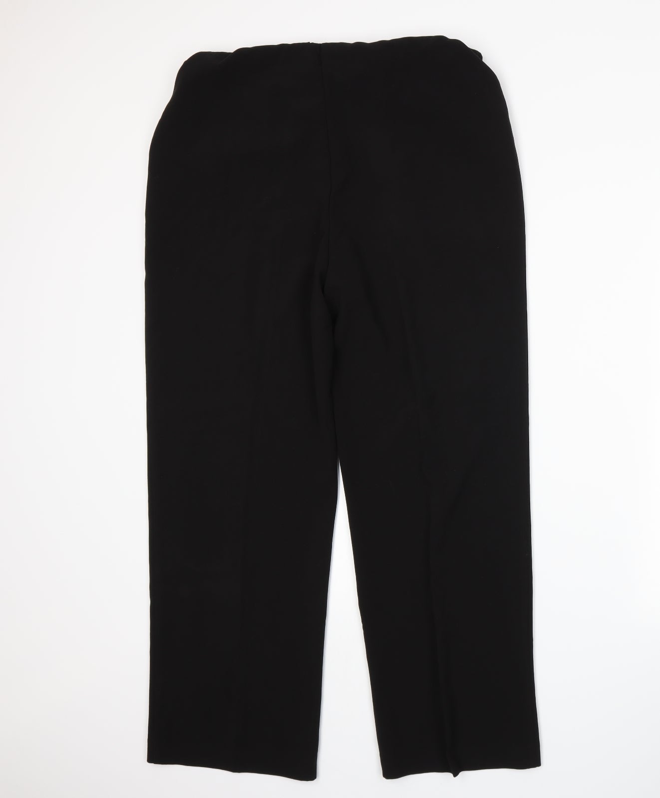 Womens UK Size 16 Isle Regular Fit  Black Trousers