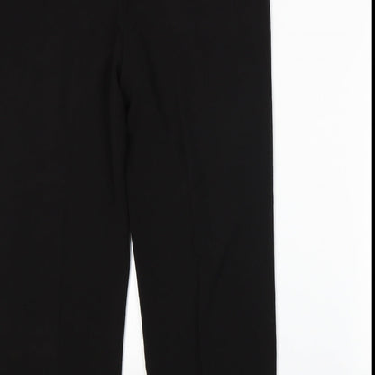Womens UK Size 16 Isle Regular Fit  Black Trousers
