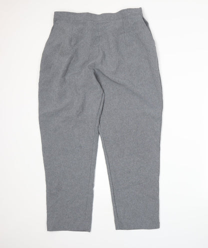 Womens UK Size 18 Essentials Regular Fit  Grey Trousers