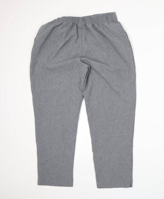 Womens UK Size 18 Essentials Regular Fit  Grey Trousers