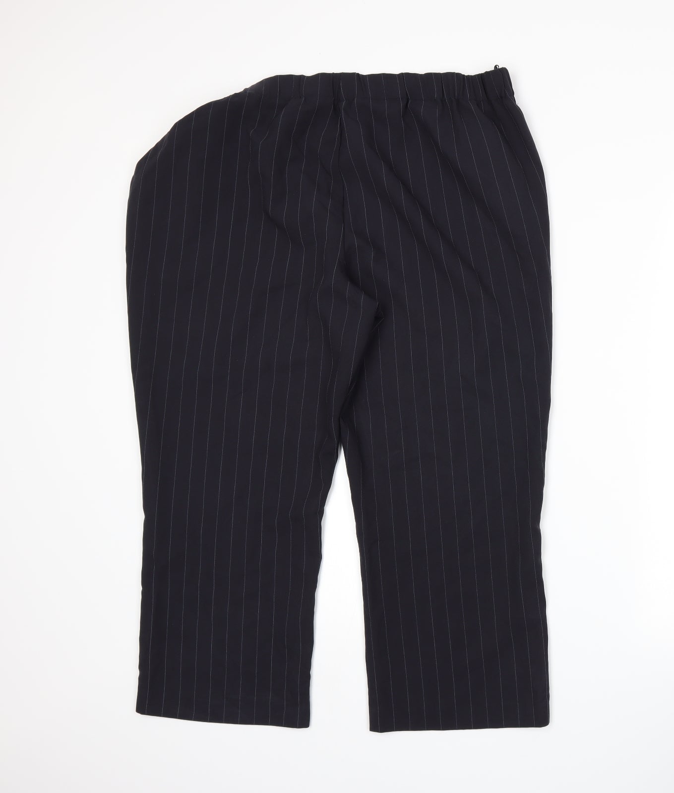 Womens UK Size 18 Bonmarché Regular Fit  Blue Trousers