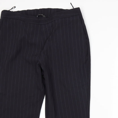 Womens UK Size 18 Bonmarché Regular Fit  Blue Trousers